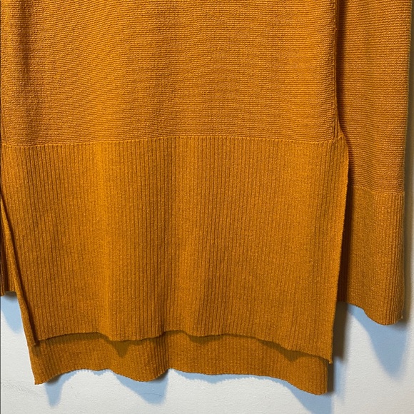 Free People Criss Cross Tunic Sweater Women’s Medium Ginger Root Linen Blend Top - Picture 5 of 15